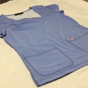 Lavender nurse scrub